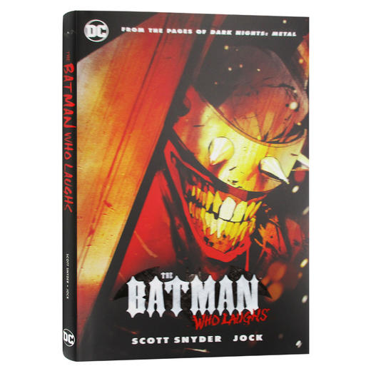 DC漫画 狂笑蝙蝠侠英文原版The Batman Who Laughs DC Comics 狂笑之蝠 黑暗多元宇宙 金属大事件 布鲁斯韦恩进口英语书籍新蝙蝠侠 商品图0