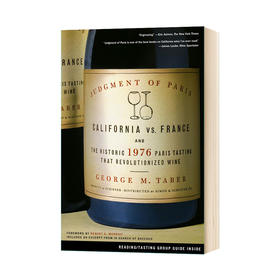 巴黎评判 英文原版 Judgment of Paris 英文版进口原版英语书籍 George M Taber