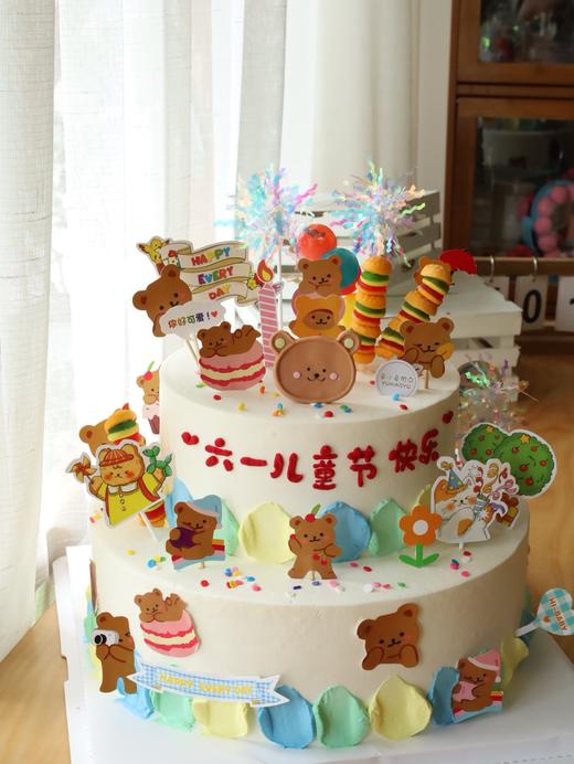 班级节日蛋糕（图片是12+8双层） 商品图3