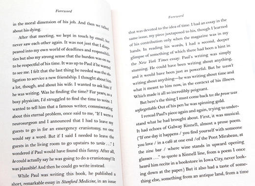 当呼吸化为空气 英文原版 When Breath Becomes Air 震撼40国读者的生命之书 美国天才医生 比尔盖茨推荐 英文版进口书籍正版 商品图3