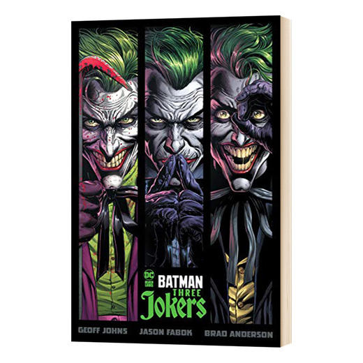 蝙蝠侠 三个小丑 英文原版 Batman Three Jokers DC黑标漫画 精装 图文版故事小说书 黑暗骑士 末日时钟 黑暗正义联盟进口新蝙蝠侠 商品图0