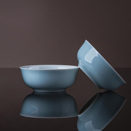 【宝瓷林】颜色釉6头功夫茶具天青/豆青/明黄/紫金/玫瑰红/祭蓝 商品图3