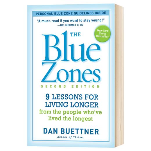 蓝色地带 英文原版 The Blue Zones 2nd Edition 从活得长的人那里学到的活得更久的9个教训 英文版进口原版英语书籍 商品图1