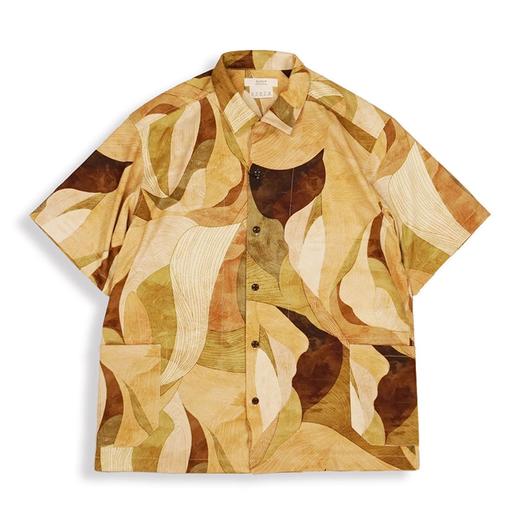 norbit Aloha Shirt 复古迷彩速干透气夏威夷短袖衬衫 花衬衫 商品图0