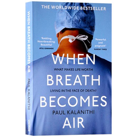 当呼吸化为空气 英文原版 When Breath Becomes Air 震撼40国读者的生命之书 美国天才医生 比尔盖茨推荐 英文版进口书籍正版 商品图4
