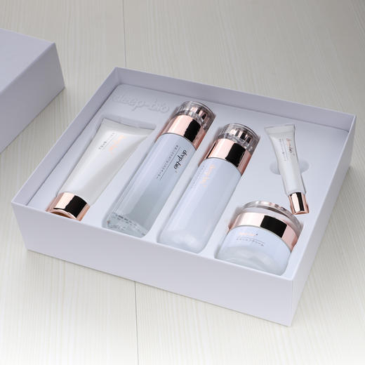 【新春价79抢！DEEP BIO 光彩奢颜五件套】 白色精华水乳套装 商品图9