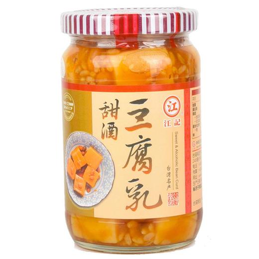江记 甜酒豆腐乳 370g/瓶 商品图0