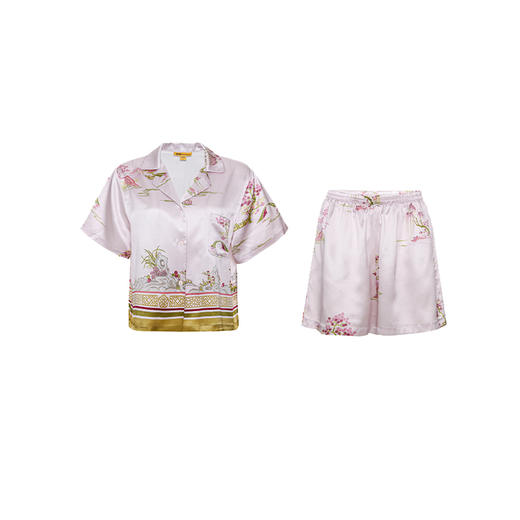 EMPERORIENT皇锦 国际款真丝短袖分身套装HJ21374 商品图4