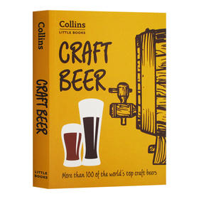 柯林斯小书系列 精酿啤酒 英文原版 Craft Beer More than 100 of the worlds top craft beers 英文版 进口原版英语书籍