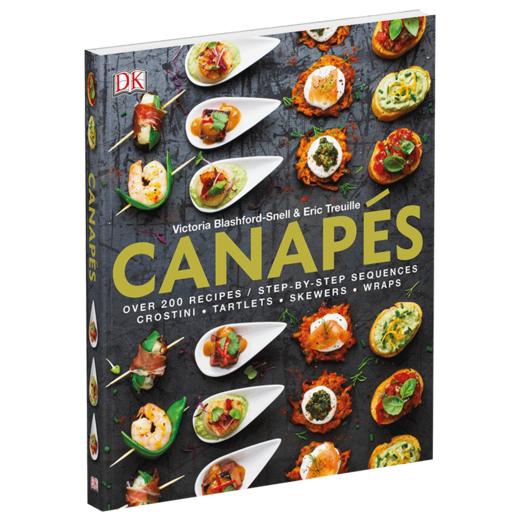 食谱 餐前开胃小菜 英文原版 DK Canapes 英文版进口原版英语书籍 商品图1