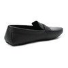 PRADA 普拉达 男士 Saffiano 皮革金属刻字徽标乐福鞋 黑色 2DD158 053 F0002 商品缩略图1