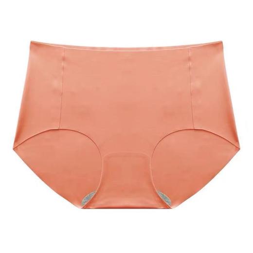 3条/包！【超级舒服的猫肚皮触感裤！】猫肚皮触感裤 一片式无痕冰丝内裤 女中腰高弹 透气yi菌裆三角裤 商品图4