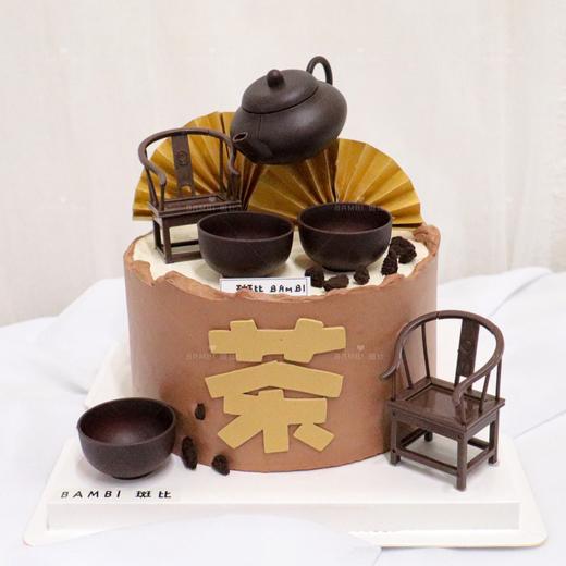 '茗茶'主题蛋糕 商品图0