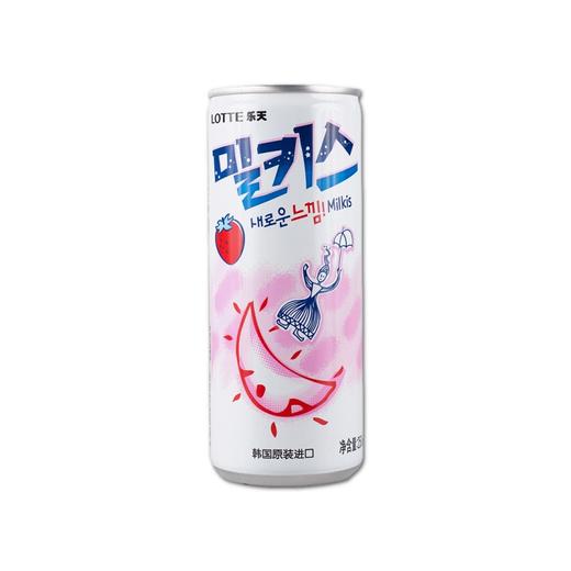 乐天 妙之吻草莓味碳酸饮料250ml  商品图0