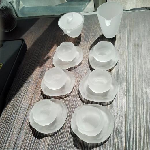 日式玻璃茶具国潮风盖碗公杯女主人品茗杯功夫茶套装 商品图3
