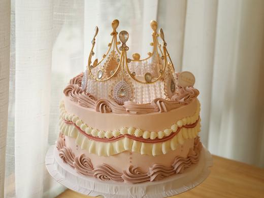 复古粉色系皇冠蛋糕 商品图2