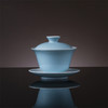 【宝瓷林】颜色釉6头功夫茶具天青/豆青/明黄/紫金/玫瑰红/祭蓝 商品缩略图1