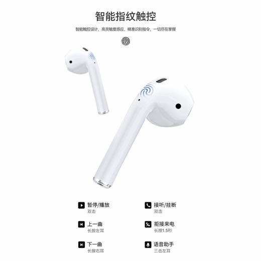 真无线2代双耳蓝牙耳机1比1 商品图2