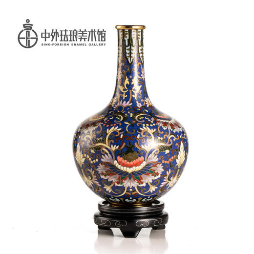 景泰蓝 《万代基业》天球瓶 商品图1