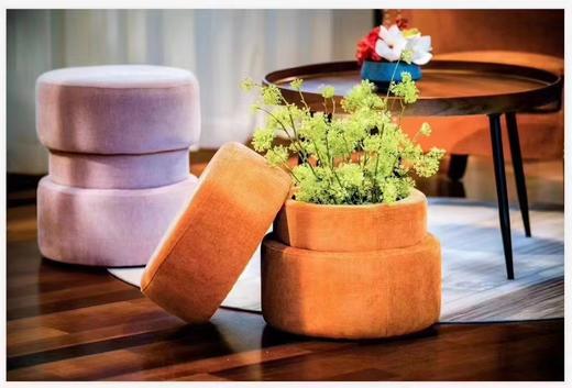 8F NS家居  布艺储物凳W40×D40×H46cm 商品图0