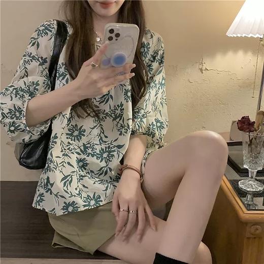 裁缝学苑AQ96 小众新款夏天短袖小衫纸样衬衫服装上衣女装裁剪图 商品图1