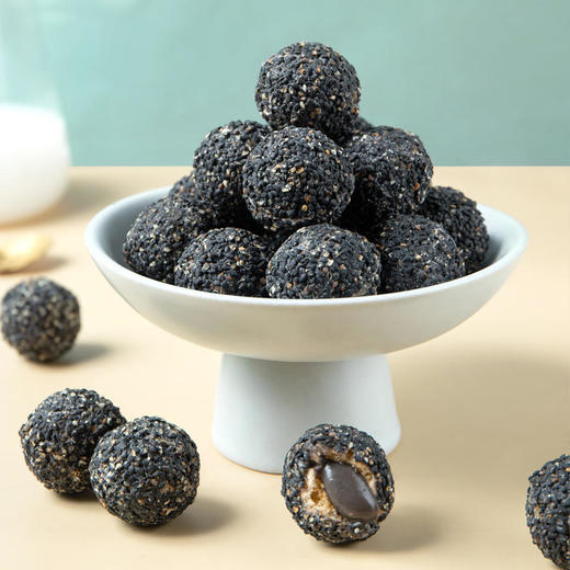 爆浆芝麻丸一口爆浆微甜酥脆125g/盒 商品图6