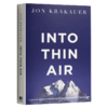 进入空气稀薄地带 英文原版 Into Thin Air 乔恩克拉考尔 Jon Krakauer 体育运动书籍 英文版原版进口英语书籍 商品缩略图1