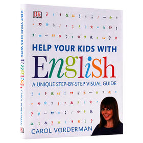 DK帮助你的孩子学习英语 英文原版 Help Your Kids with English 家庭教育图解指南 英语学习技巧 育儿教辅书籍 英文版 进口原版