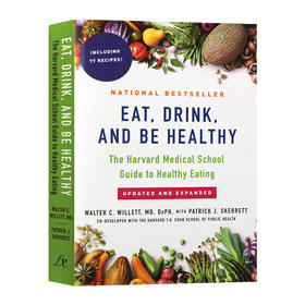 吃 喝 健康哈佛医学院健康饮食指南 英文原版 Eat Drink and Be Healthy 保健养生 英文版进口原版英语书籍