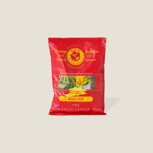 哈得斯甜辣味玉米片 40g 商品图0