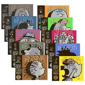 英文原版 The Complete Peanuts 史努比漫画 1971-1990 花生连环漫画10册 儿童卡通动画故事书 查尔斯 舒尔茨 英文版 进口英语书籍