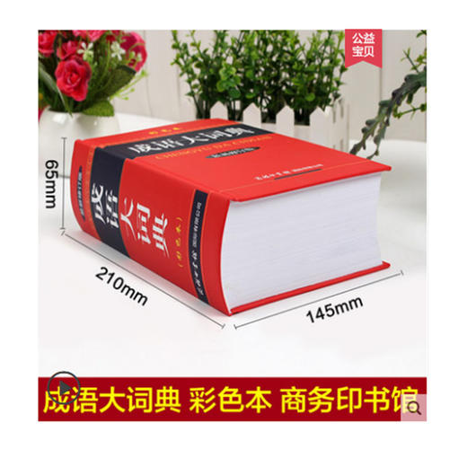 (仓发) 成语大词典 彩色最新修订版 小学生多功能成语词典 2020年新版中小学生专用辞书工具书字典词典/商务印书馆国际有限公司/9787801038692 商品图3