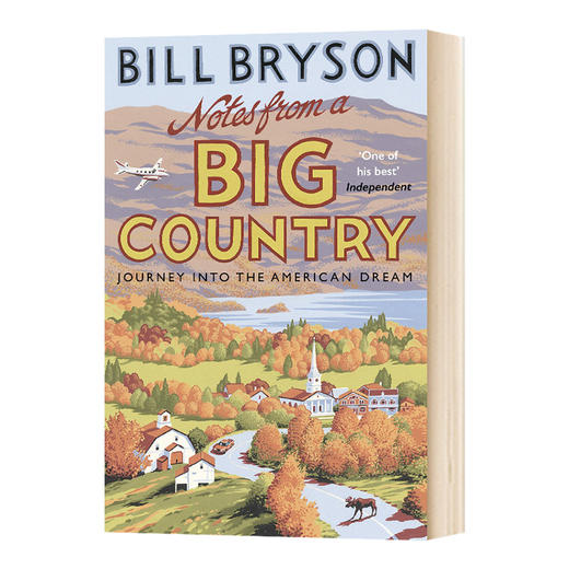 锦绣大地 英文原版 Notes From A Big Country 万物简史作者Bill Bryson 比尔布莱森 英文版进口原版英语书籍 商品图0