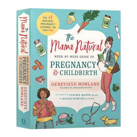 妈妈自然周怀孕与分娩指南 英文原版 The Mama Natural Week by Week Guide to Pregnancy and Childbirth 英文版进口原版英语书籍