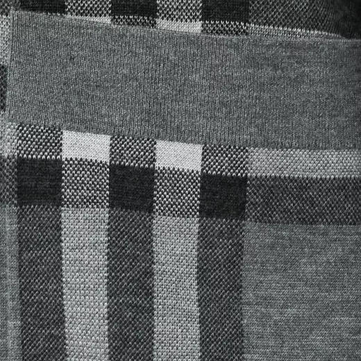 BURBERRY 巴宝莉 男士格纹羊毛真丝提花针织开衫 8049626 A4641 商品图2