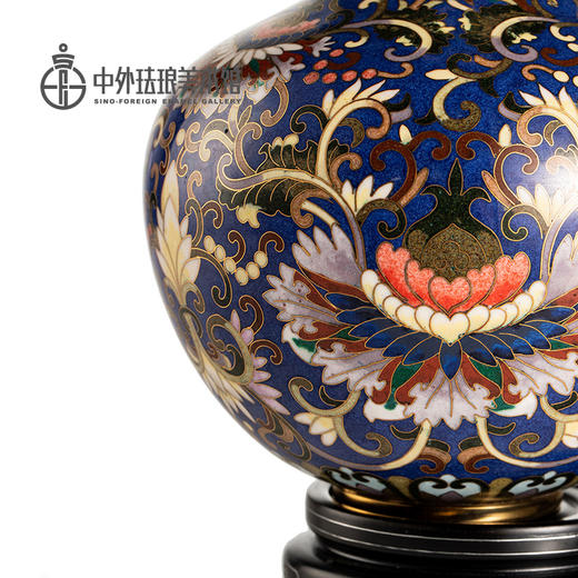 景泰蓝 《万代基业》天球瓶 商品图5