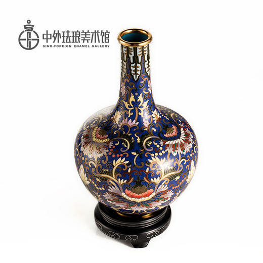 景泰蓝 《万代基业》天球瓶 商品图2