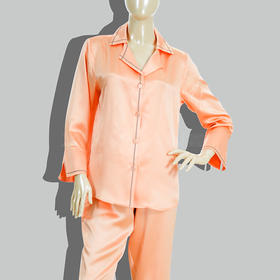 鑫缘 真丝女长袖睡衣套 HD2006