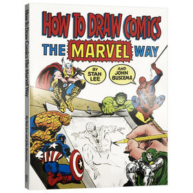 像漫威一样画漫画 英文原版书 How To Draw Comics The Marvel Way 英文版进口英语艺术类书籍 正版现货