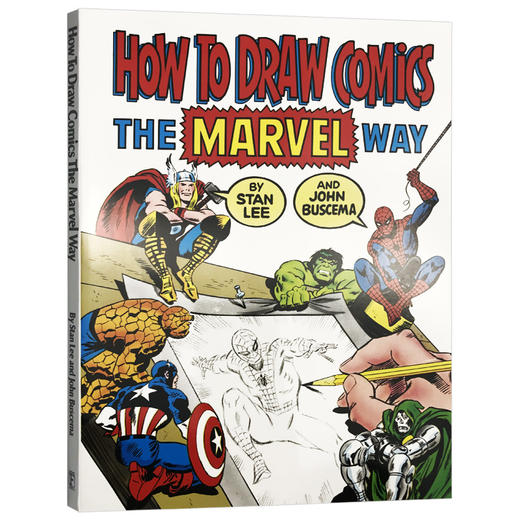 像漫威一样画漫画 英文原版书 How To Draw Comics The Marvel Way 英文版进口英语艺术类书籍 正版现货 商品图0