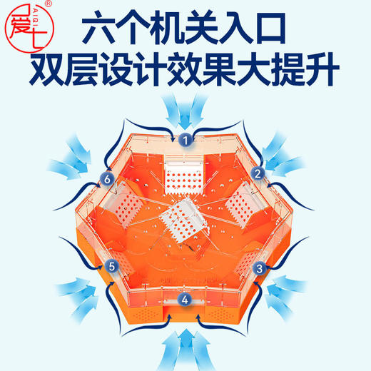 蟑螂捕捉神器诱捕器抓蟑螂魔屋全窝端无毒杀蟑螂药蟑螂盒大号 商品图7