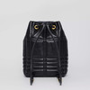 BURBERRY 巴宝莉 女士 Lola - 中号绗缝羔羊皮萝纳双肩背包 黑色 8052366 A1189 商品缩略图2