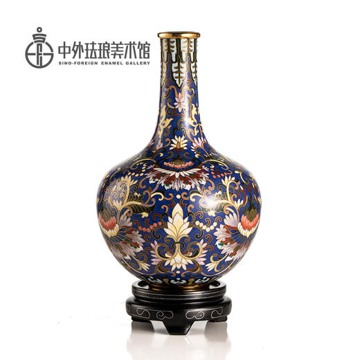 景泰蓝 《万代基业》天球瓶 商品图0