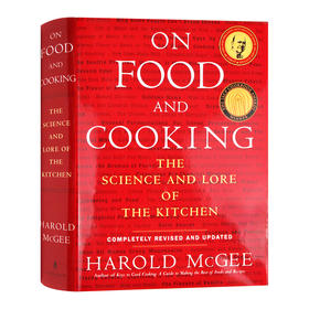 食经与烹饪法 英文原版 On Food and Cooking Harold McGee 英文版原版书籍 进口英语书