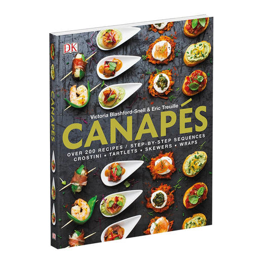 食谱 餐前开胃小菜 英文原版 DK Canapes 英文版进口原版英语书籍 商品图0