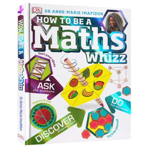 如何成为数学天才 英文原版 How to be a Maths Whizz 儿童数学学习彩图认知工具书参考书家庭教辅 英文版 进口书 商品图1