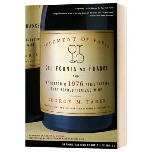 巴黎评判 英文原版 Judgment of Paris 英文版进口原版英语书籍 George M Taber 商品图1