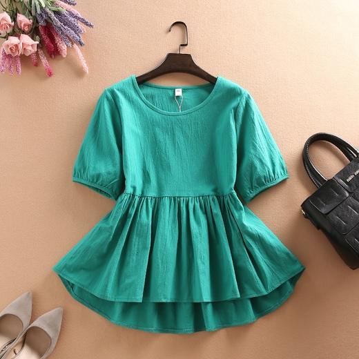 裁缝学苑AQ106 新款娃娃衫纸样上衣女装夏季短袖服装衣服打版样板 商品图4