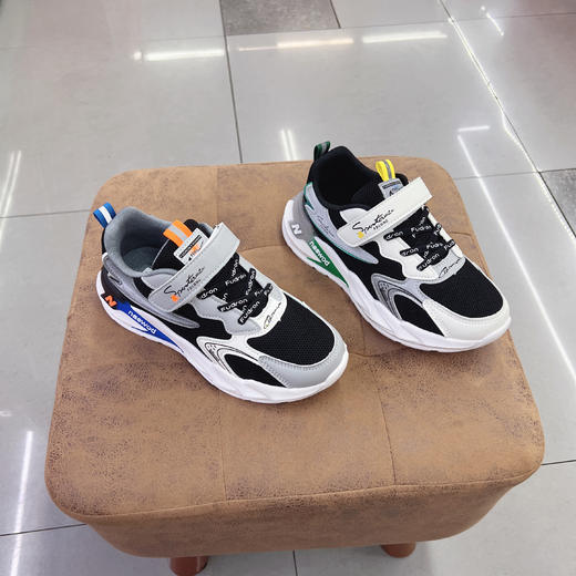 福得隆2022年秋季新款双网休闲鞋男童3608   34-39码 商品图1