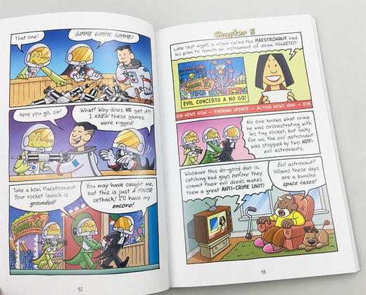 英文原版 InvestiGators 4-book 鳄鱼侦查员4册套装 精装全彩漫画书绘本 爆笑漫画故事书 中小学英语课外阅读 英文版 进口英语书 商品图2